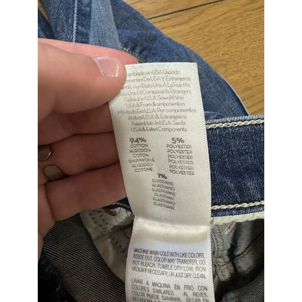 MOTHER Denim The Insider Crop‎ Step Chew Jeans in Dancing on Coals (size 23) - Picture 11 of 16